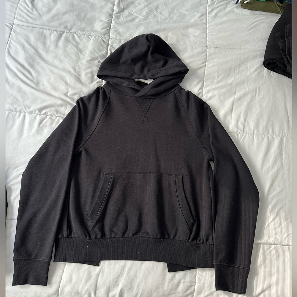 Cropped/ open back Athleta hoodie